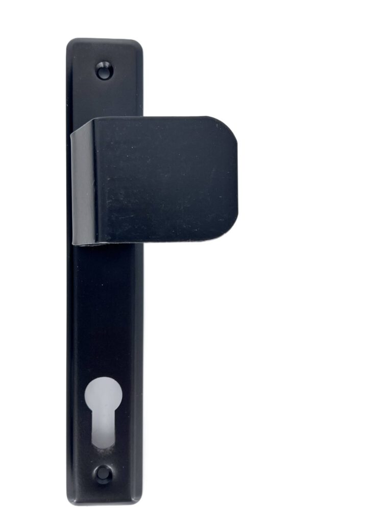 Pochwyt pochwyt RAL 9005 do drzwi furek ogrodzeń 90 4