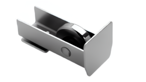 Rolka najazdowa 68 mm z zakończeniem, do bramy przesuwnej ocynk