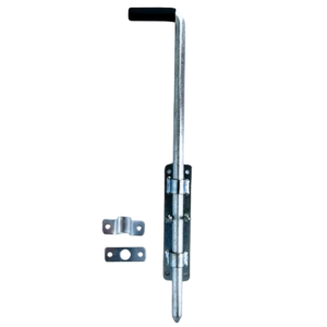 Rygiel 420mm ocynkowany do bramy furtki drzwi