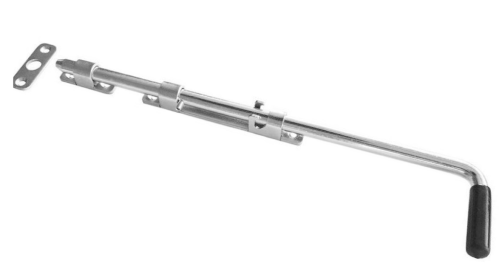 Rygiel do bramy furtki ogrodzenia 420 mm ocynkowany 4
