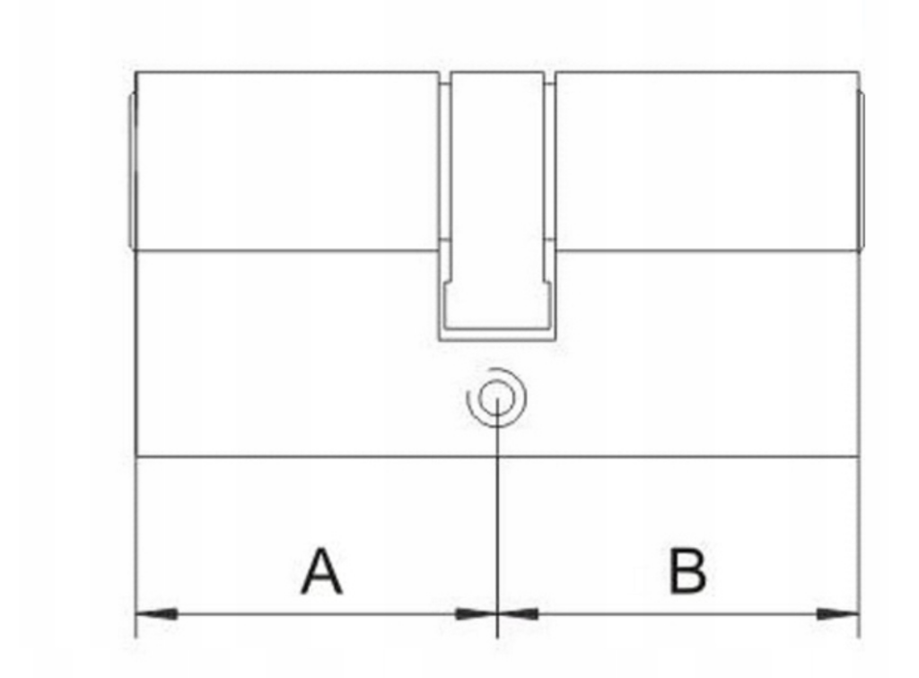 Wkładka bębenkową mosiężna 30/30 w kolorze czarnym 8