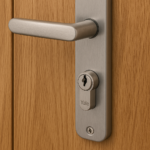 Wkładka bębenkowa Y150 30/35 w kolorze satynowym do drzwi ogrodzenia 6