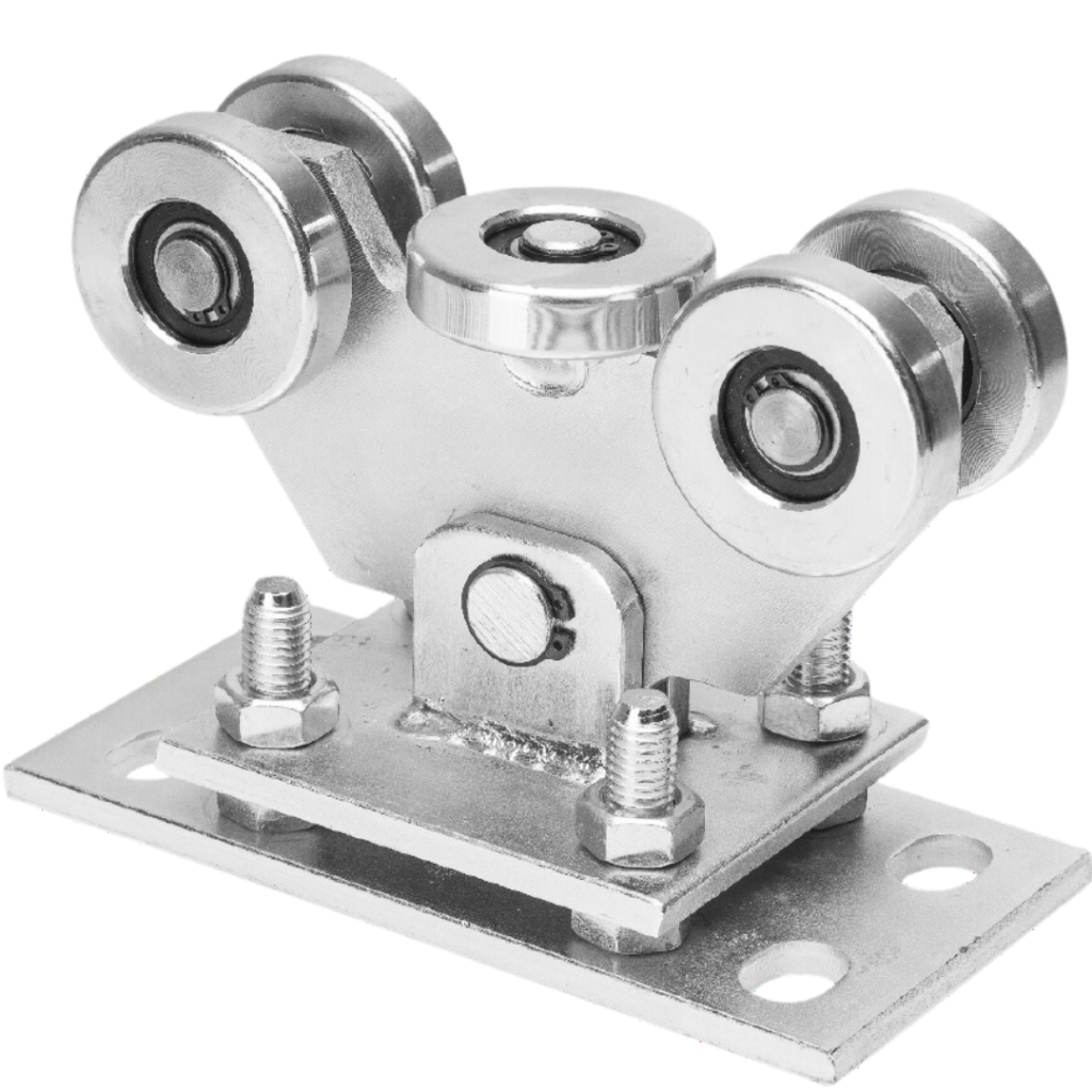 Wózek jezdny 60 do bramy przesuwnej 5-rolkowy rolki stalowe