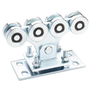 Wózek jezdny 68 do bramy przesuwnej system 68x68 rolki stalowe ocynk