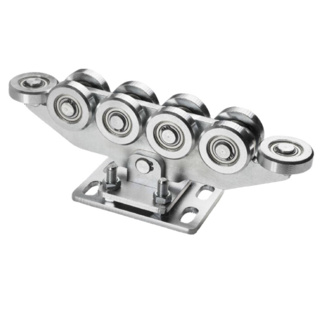 Wózek jezdny 80 do bramy przesuwnej 10-rolkowy rolki stalowe 2