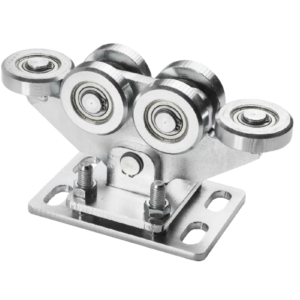 Wózek jezdny 80 do bramy przesuwnej 6-rolkowy rolki stalowe