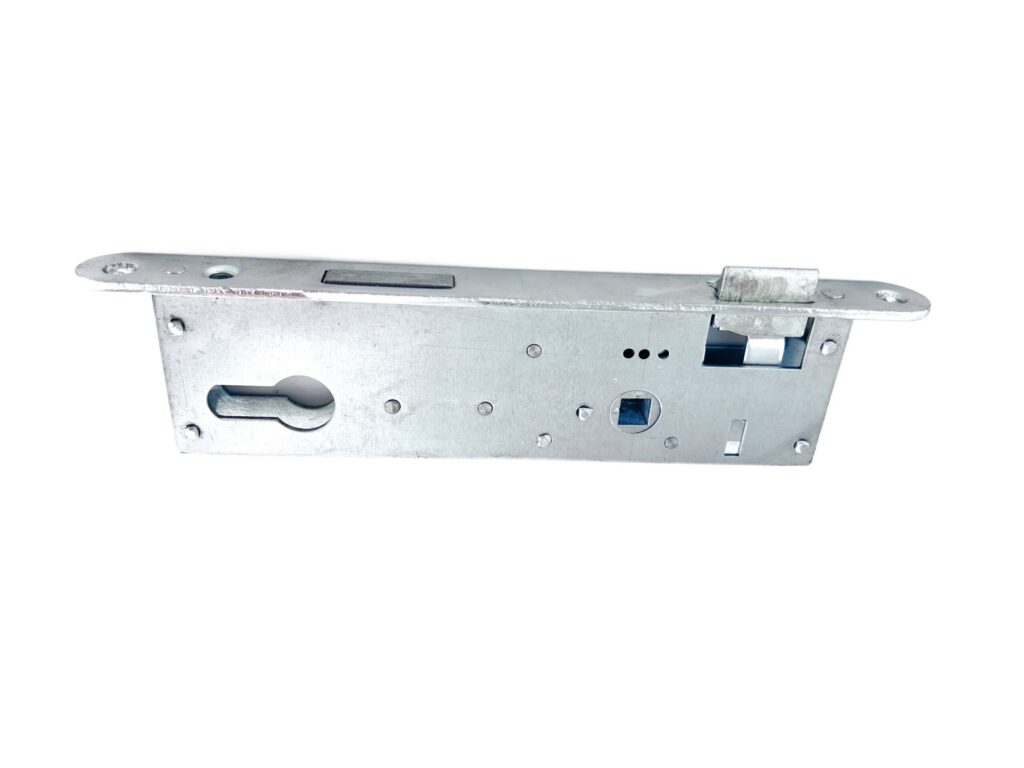 Zamek wąski 90/34 na wkładkę ocynkowany 2