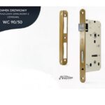 Zamek wpuszczany 90/50 wc
