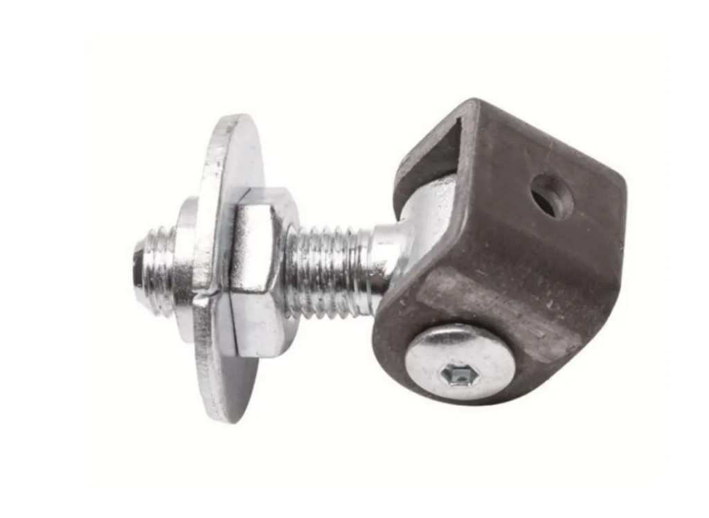 Zawias stalowy regulowany do wspawania M20
