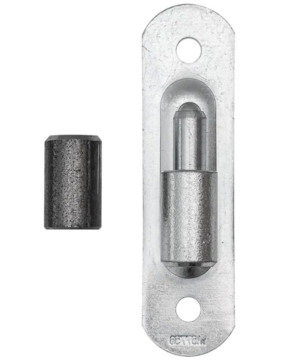 Zawias toczony, kulowy D24 z szyldem H150 x L40 mm