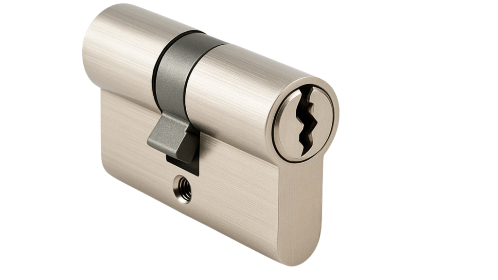 ZESTAW KOMPLET DO FURTKI BRAMKI OGRODZENIA ZAMEK KLAMKA WKŁADKA 90MM MATI 5